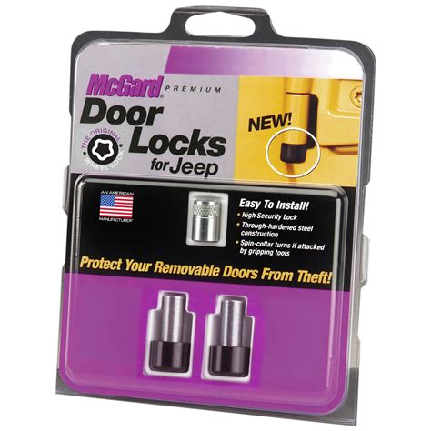 jeep wrangler security locks